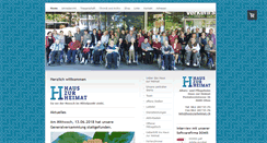 Desktop Screenshot of hauszurheimat.ch
